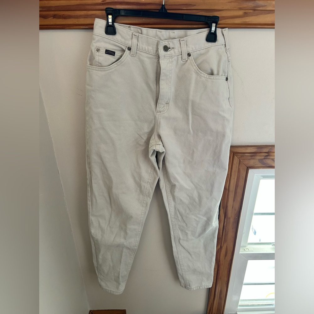 Vintage Riders Light Khaki Denim Jeans